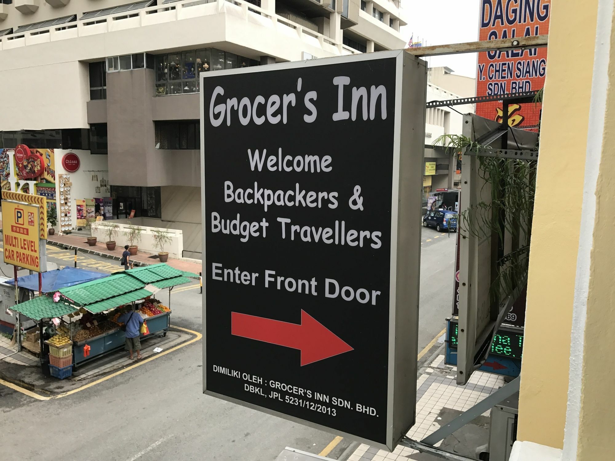 Grocer'S Inn Backpackers Guesthouse Куала-Лумпур Экстерьер фото